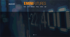 Desktop Screenshot of eminifutures.com